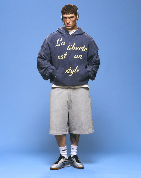 Худи Hoodie "Temps de Liberté" Dark Blue