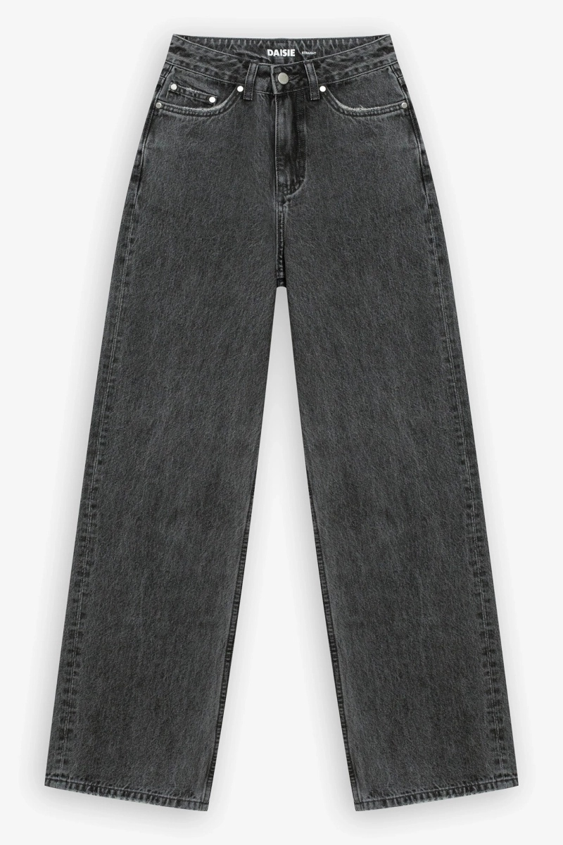 Джинсы Straight Daisyknit, цвет: серый,  купить онлайн