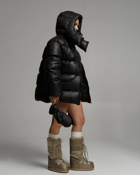 Пуховик PUFF BAIKAL DEEP BLACK YONS, цвет: Черный, YO-709 купить онлайн