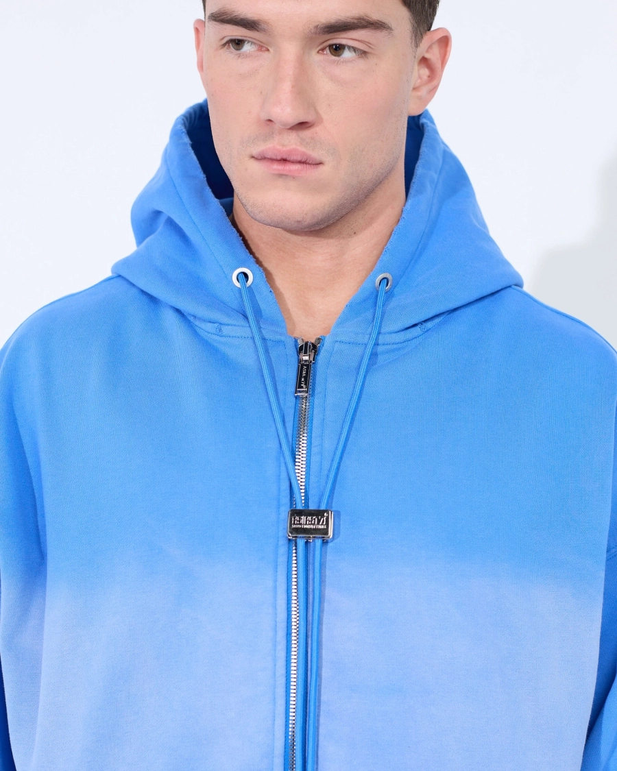 Худи с градиентом ASIA ST 71, цвет: голубой,  купить онлайн