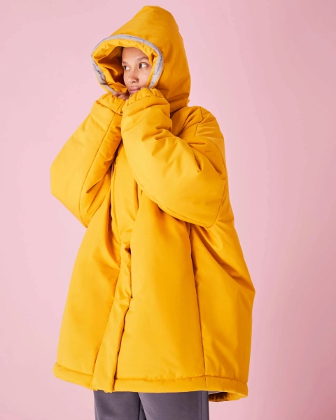 Бомбер горчица зима TABOO, цвет: горчица, Bgor купить онлайн