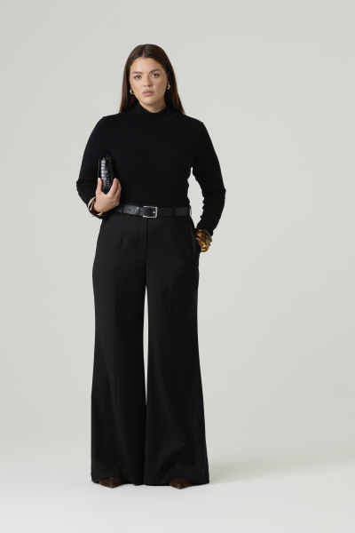 Водолазка с шерстью мериноса 4forms, цвет: Черный, 65486 купить онлайн