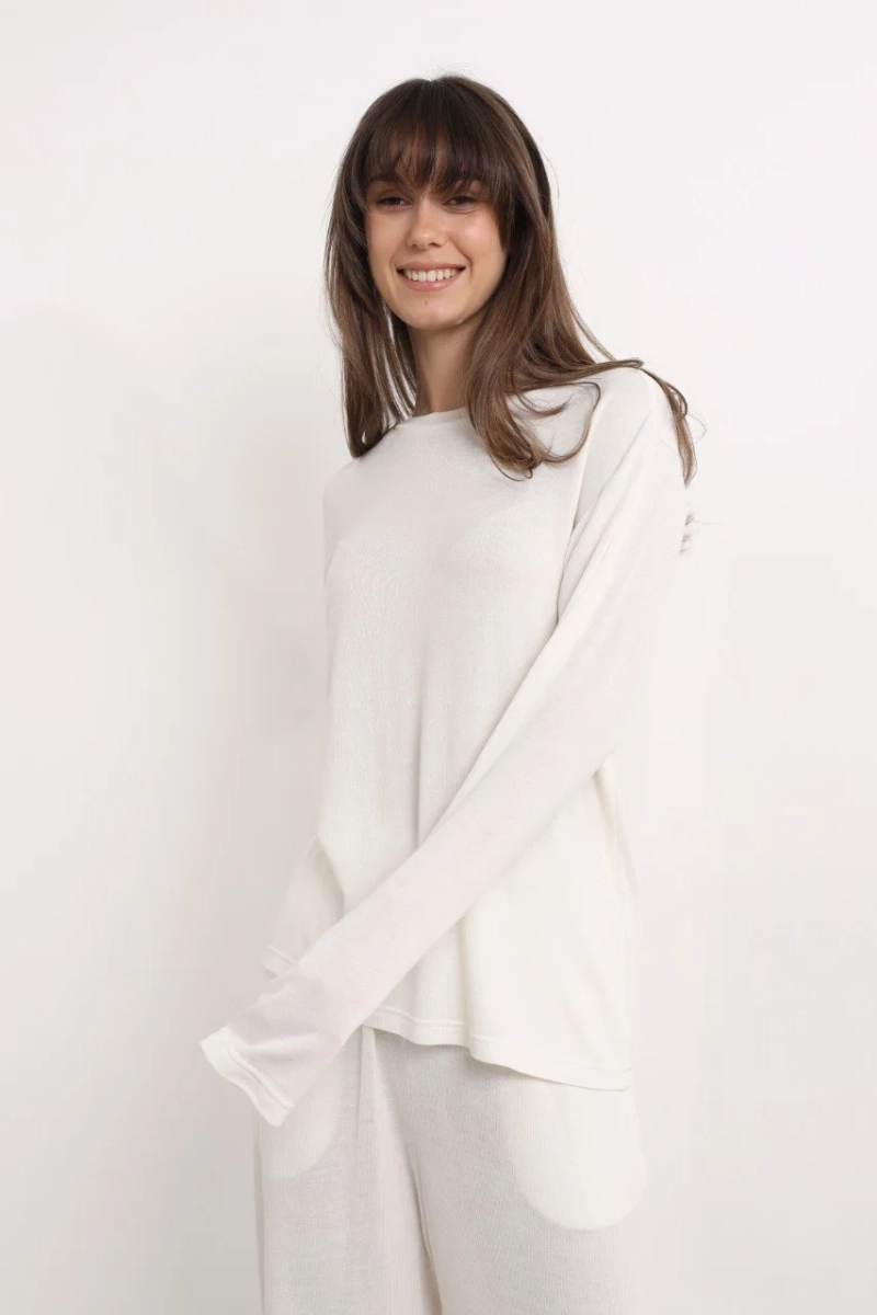Лонгслив matchy white