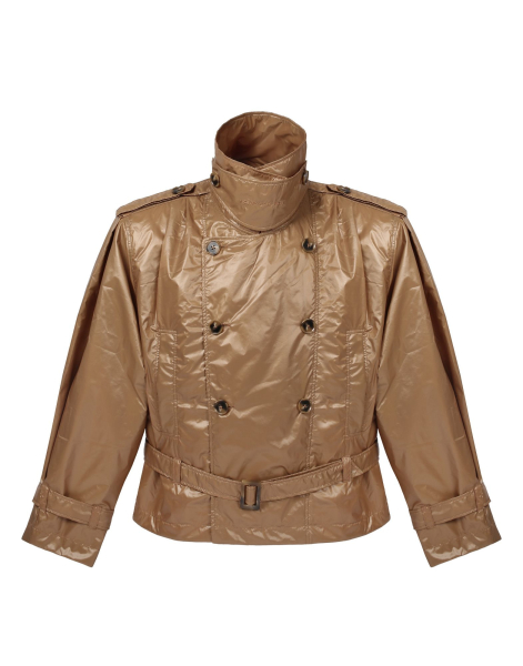 Куртка с глянцевым покрытием SORRY, I’M NOT, цвет: коричневый,  купить онлайн