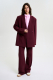 Пиджак без лацканов BURGUNDY Label .B, цвет: burgundy, Jc.30.4.0321.0225BRD со скидкой купить онлайн