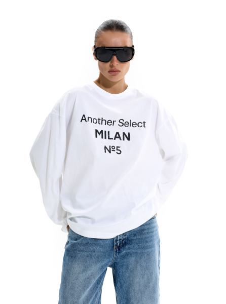 Лонгслив "Милан" ANOTHER SELECT, цвет: белый, 00134 купить онлайн