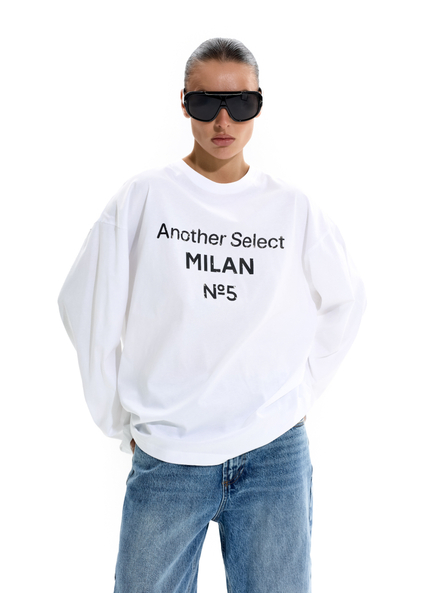 Лонгслив "Милан" ANOTHER SELECT, цвет: белый, 00134 купить онлайн