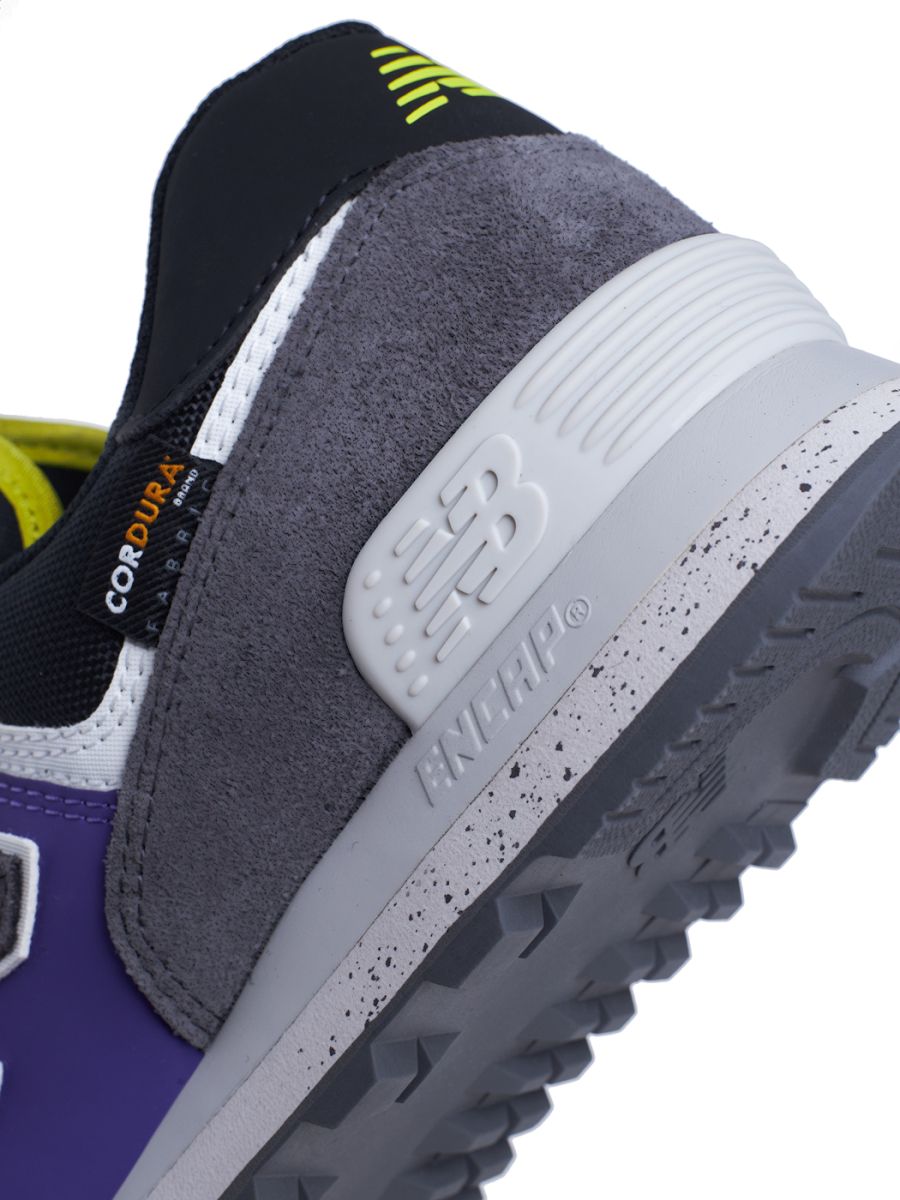 Кроссовки мужские New Balance 574 Cordura "Purple-Black" NKDADDYS SNEAKERS, цвет: фиолетовый U574TY2 купить онлайн