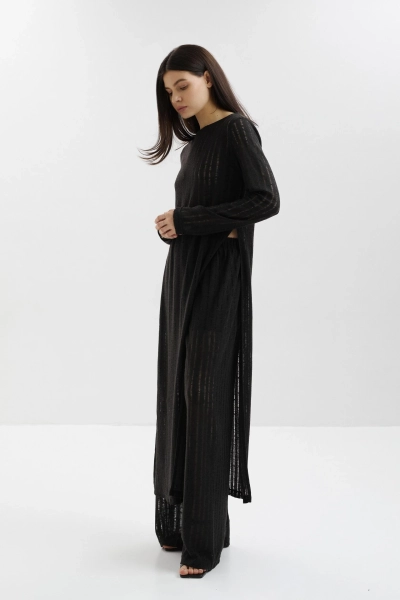 Удлиненный лонгслив marte, цвет: Черный,  купить онлайн