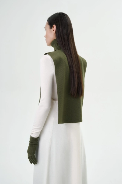 Манишка Mankova, цвет: оливковый SH013 купить онлайн