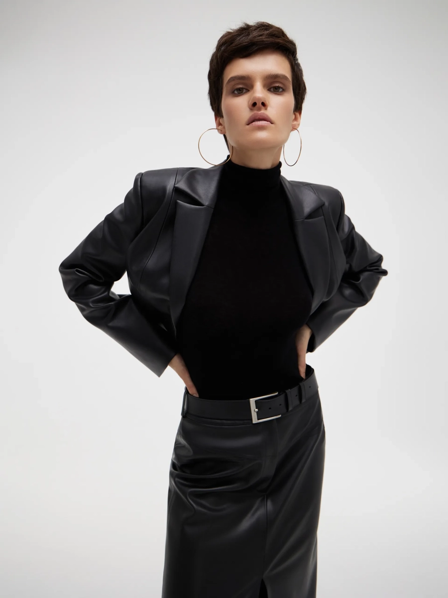 Водолазка DAINTY шерсть мериноса ANNA PEKUN, цвет: Черный 42.1752.900 |новая коллекция купить онлайн