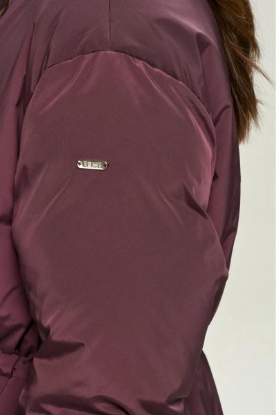 Пуховик на кулиске Plum Erist store, цвет: сливовый, НФ-00002815 купить онлайн