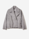 Пальто из фактурной шерсти ‘ Block coat ‘ p.p.s., цвет: серый меланж, 1005.00.00.GRY купить онлайн