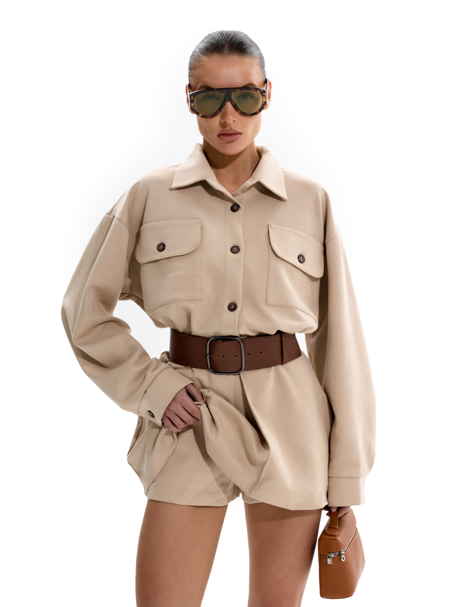 Комбинезон "1894" ANOTHER SELECT, цвет: бежевый, 00045 купить онлайн