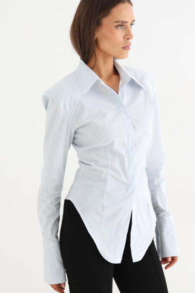 Рубашка Atelier wmn CULT, цвет: голубой,  купить онлайн