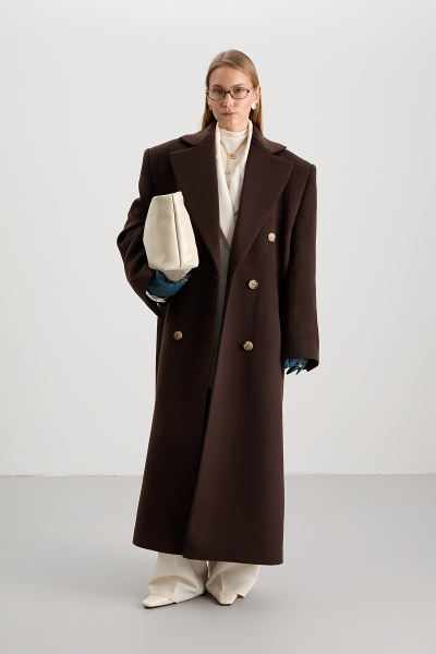 Пальто MIA AIM, цвет: темный шоколад, MIA693 купить онлайн