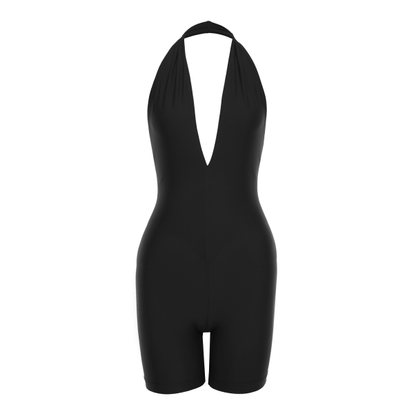 Комбинезон укороченный Romper black