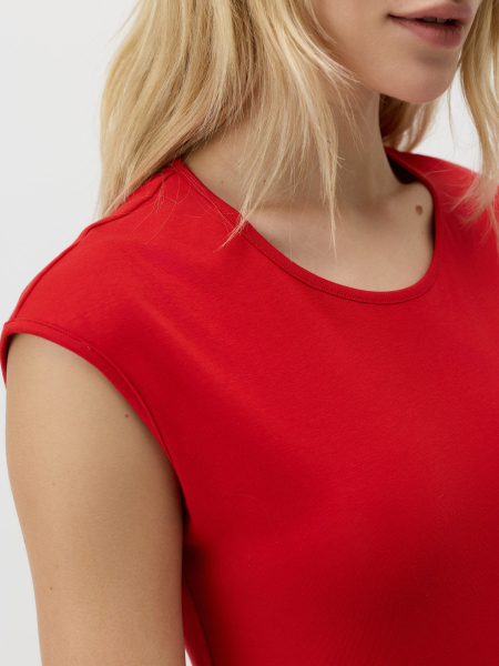 Футболка-топ Conso, цвет: красный, PF 260414 - красный купить онлайн
