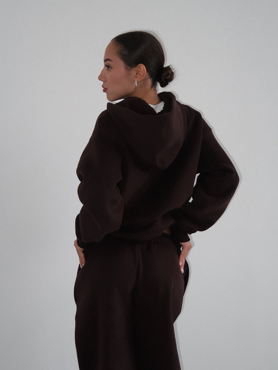 Зип худи "SOFT 3.0" MIARTLAND, цвет: коричневый, НФ-00000819 купить онлайн