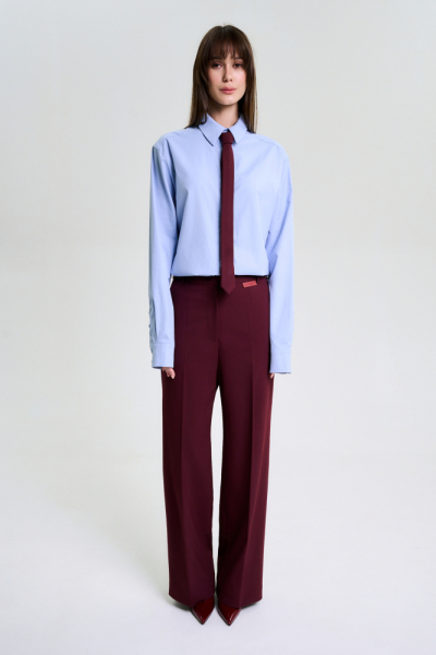 Брюки прямые BURGUNDY
