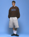 Свитшот Sweatshirt "Amour Vintage" Brown Brûler d'Amour, цвет: BROWN, BS20255C-3023-30 купить онлайн