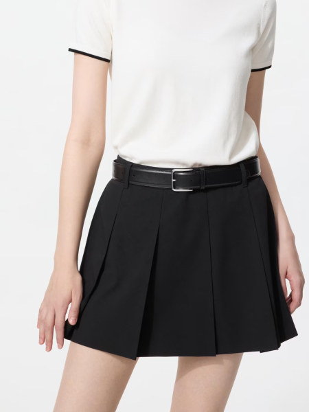 Юбка Uniqlo shvetsov store, цвет: Черный, 221-483766BLACK купить онлайн