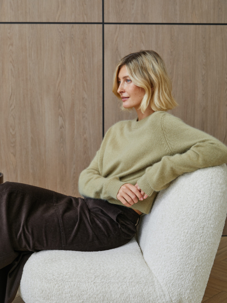 Свитер Molly Marou, цвет: зеленый, Mar4_2601 купить онлайн