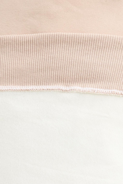 Свитшот с вышивкой ENEVOO, цвет: бежевый, 02846 купить онлайн