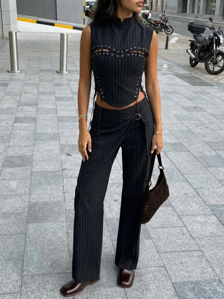 Брюки с запахом "Марла" BARDAK, цвет: Черный,  купить онлайн