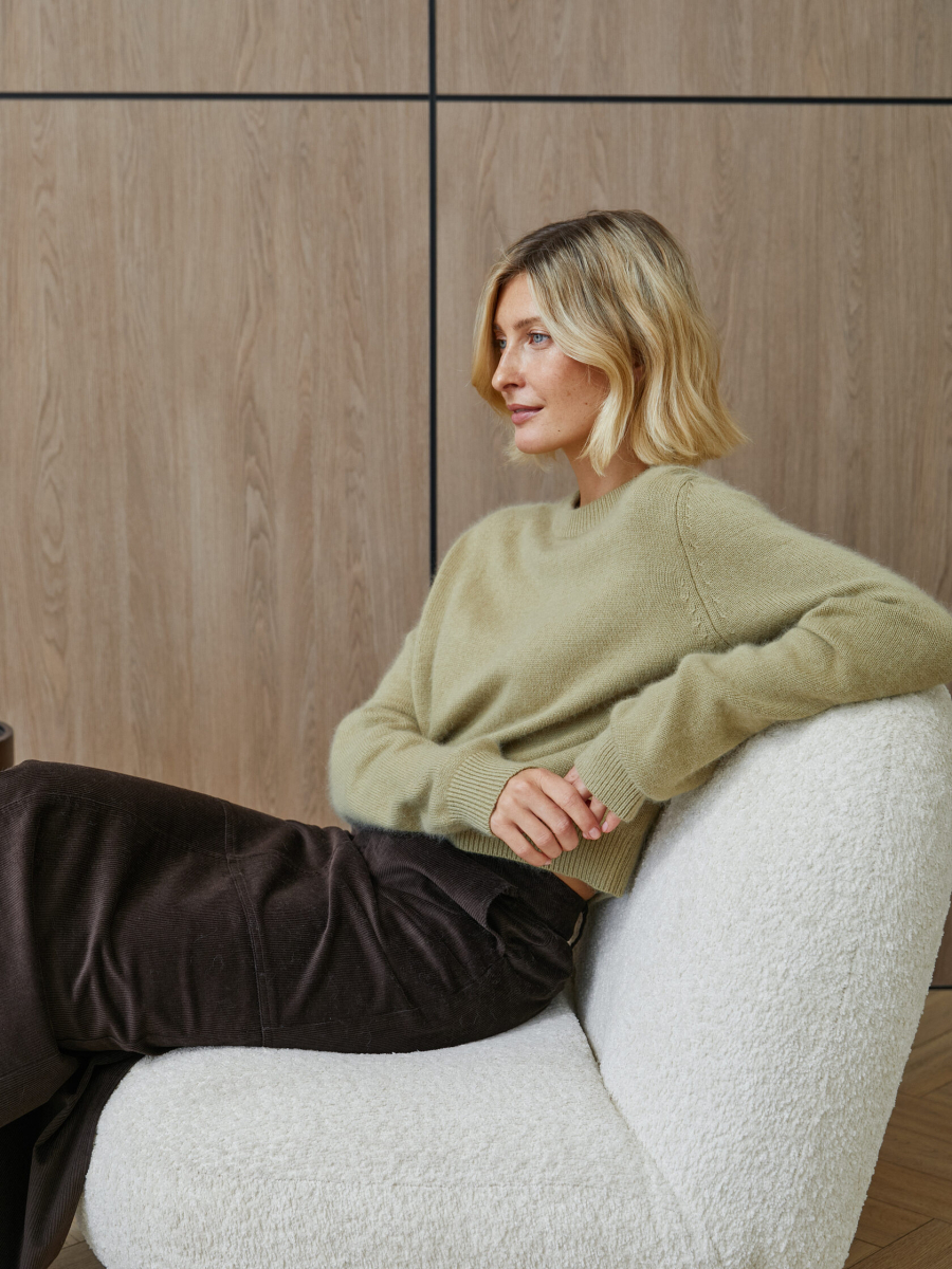 Свитер Molly Marou, цвет: зеленый, Mar4_2601 купить онлайн