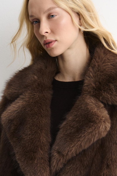 Шуба FURRIX ENEVOO, цвет: коричневый, 07105 купить онлайн