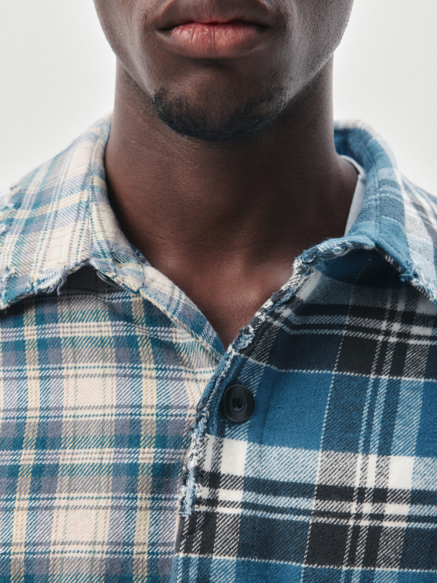 Рубашка Сплит NAIPACHE, цвет: синий, 2512009200 купить онлайн