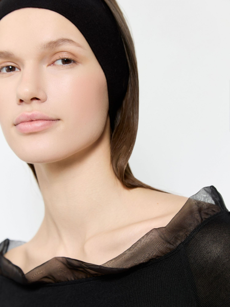 Повязка на голову AROUND, цвет: Черный 172_03VP02OS купить онлайн