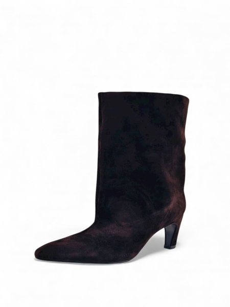 Ботильоны демисезонные из натуральной замши GRANDERA, цвет: коричневый x83296-1-z10r (889) купить онлайн