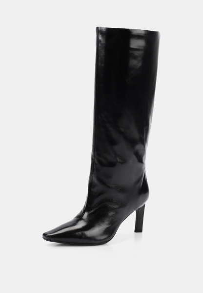 Сапоги из натуральной кожи SBALO, цвет: Черный SHT85 купить онлайн