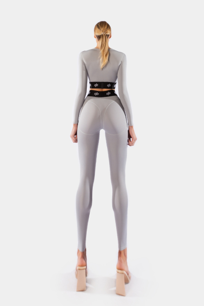 Легинсы Sport qb A QUICK BUCK, цвет: grey,  купить онлайн