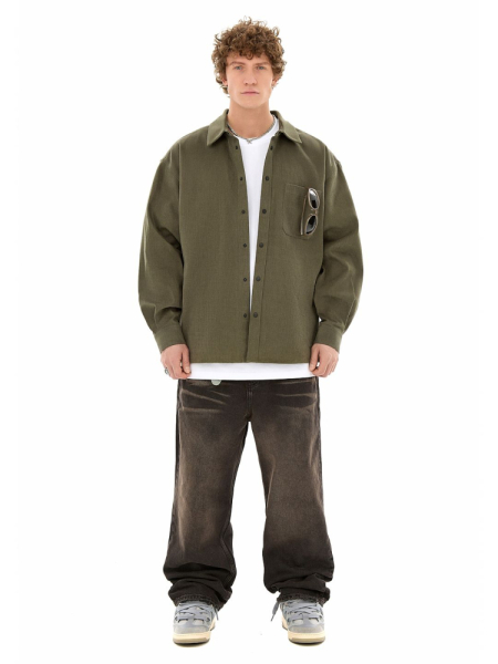 Рубашка из денима