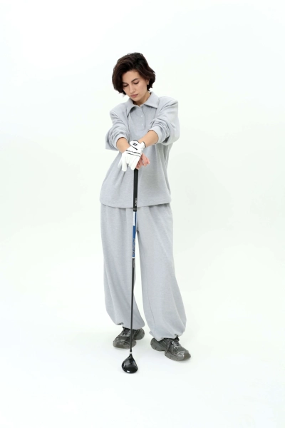 Костюм с поло Forchil, цвет: серый,  купить онлайн