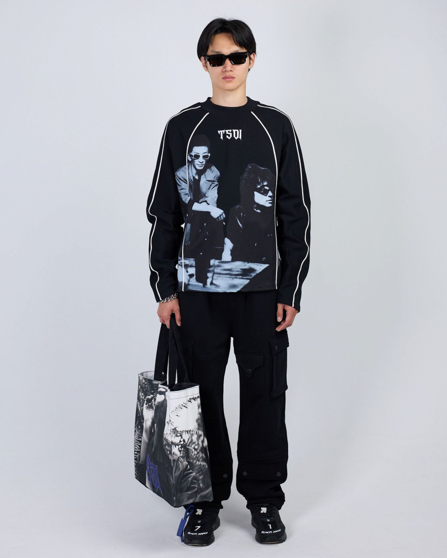 Лонгслив KINO TSOY BLACK ASIA ST 71, цвет: Черный, Ast71.kino-lsleeve-tsoy-bl купить онлайн