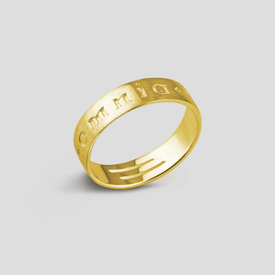 Кольцо Credo gold "Amor Omnia Vincit" 11 Jewellery, цвет: позолота, 01-30-0037 купить онлайн