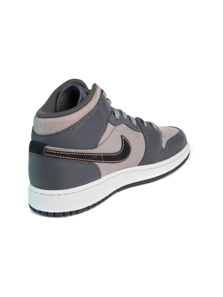 Кроссовки подростковые Jordan 1 Mid SE "Night Stadium" NKDADDYS SNEAKERS, цвет: серый FQ8341-017 купить онлайн