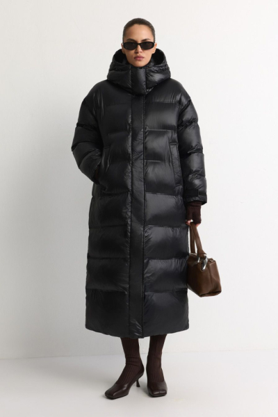 Пуховик с капюшоном