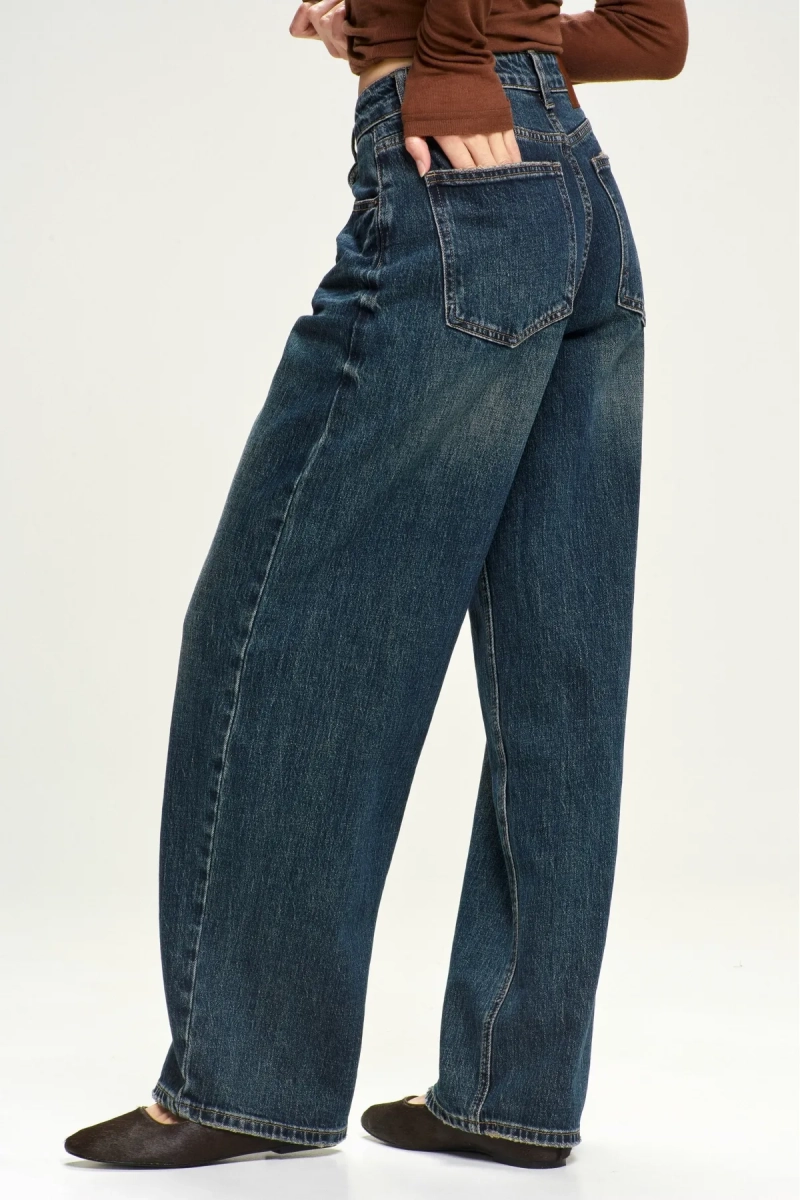 Джинсы BAGGY Dark Blue Erist store, цвет: синий, НФ-00002854 купить онлайн