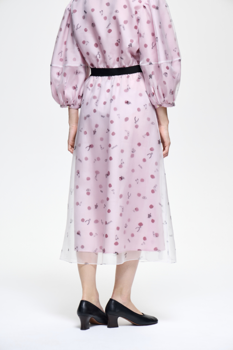 Юбка с эластичным поясом DREAMS BY ALENA AKHMADULLINA, цвет: розовый, 126102100204422/210000 купить онлайн