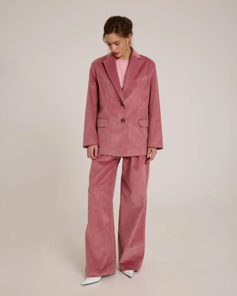 Жакет BASE DUSTY ROSE Anmuse, цвет: розовый, JC24A92-RS-1 со скидкой купить онлайн
