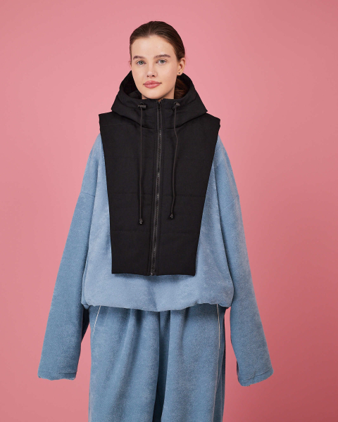 Бомбер с манишкой TABOO, цвет: Черный, BrManBl купить онлайн