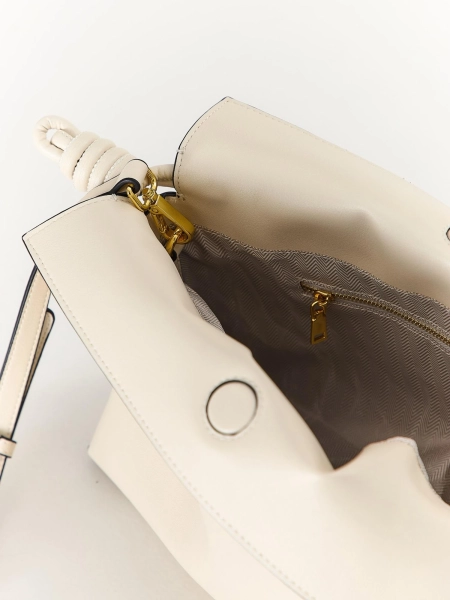 Сумка СЕНДИ маленькая brand salad, цвет: молочная  купить онлайн