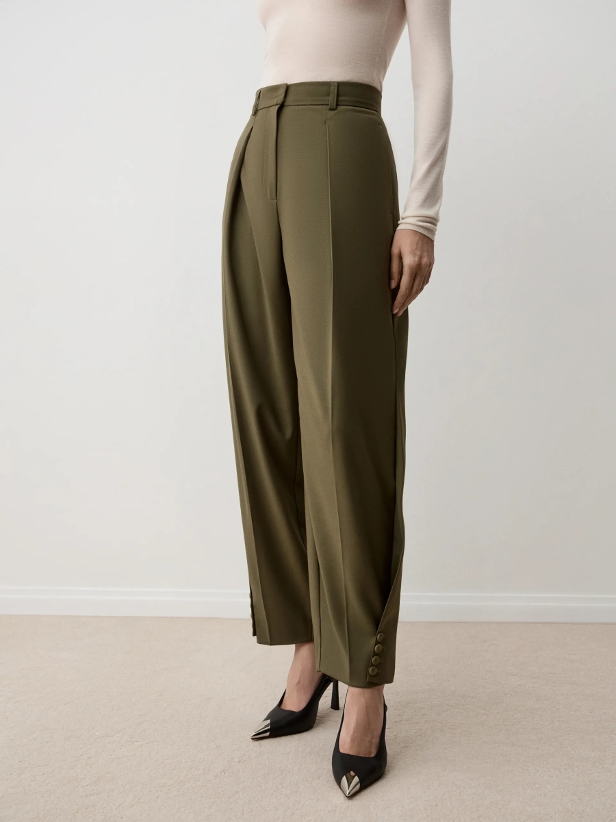 Брюки MOANA ANNA PEKUN, цвет: хаки, 50.2564.510 купить онлайн