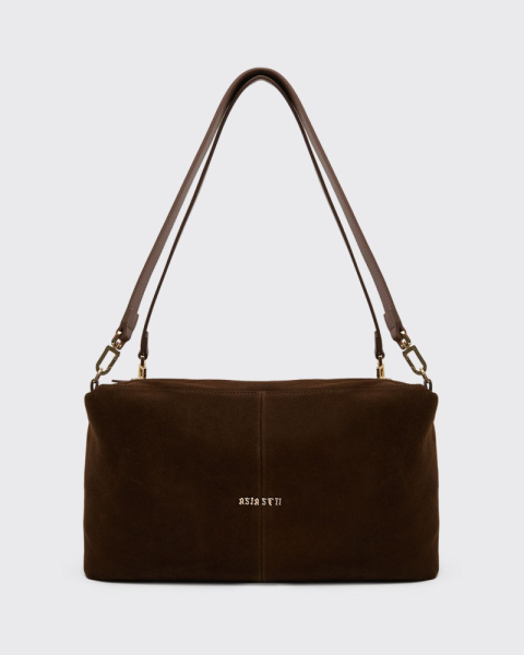 Сумка замшевая TOTE BAG BROWN