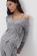 Кардиган с завязками из мягкого трикотажа Charmstore, цвет: серый, 219-439107-884 купить онлайн